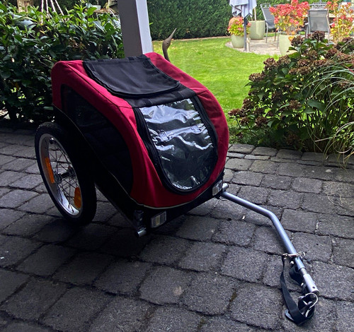 Hunde-Fahrradanhänger